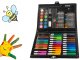 Art set for kids in carry case, 86 pieces