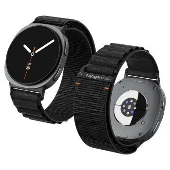 Ремешок для часов Spigen WBF1 для Samsung Galaxy Watch 40/44/46 мм, черный