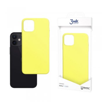 Apple iPhone 12 mini 5.4" 3MK Matt Case Cover, Lime | Matēts Telefona Maciņš Vāks Apvalks Bampers