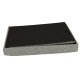 Saliekams Pufs Kaste ar Uzglabāšanas Nodalījumu, Pelēks | Folding Ottoman Padded Stool Storage Box