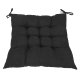 Chair cushion black 40x40
