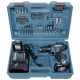 Аккумуляторная ударная дрель-шуруповерт Makita HP333DSAX1 12V 2x 2,0Ah с...