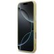 Guess Glitter Triangle Logo MagSafe Phone Case Cover iPhone 17 Pro Max - Gold