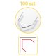 Humberg Type D Staples for Plastic Welders, 100 pcs