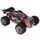 Tālvadības auto WLToys 184008 1:18 4WD bezsuku 60 km/h LED RTR, melns/sarkans