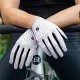 Rockbros MTB velosipēdu cimdi, izmērs XL, balti un melni