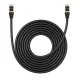 Baseus высокоскоростной Cat 8 40 Гб/с Ethernet кабель 8 м - черный
