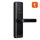Avatto viedā durvju slēdzene ZSDL-A270-B-ALI-6072 ZigBee, melna