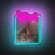 Неоновое зеркало Forever Light MIRROR LED LOVE YOURSELF, Синий/Розовый