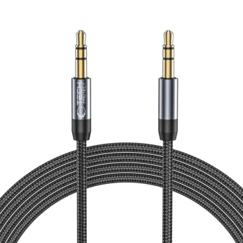 Аудиокабель Tech-Protect UltraBoost 3.5mm mini jack / 3.5mm mini jack 1.5m, черный