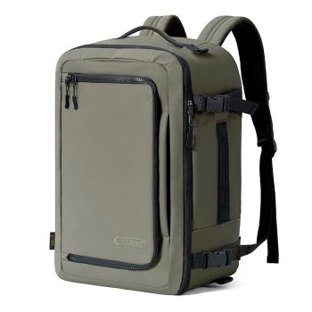 Рюкзак Tech-Protect Defender S50 для Ryanair и Wizzar, 20 л, для ноутбука — оливковый
