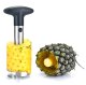 Ergonomic Spiral Slicer Knife for Peeling and Slicing Pineapple, 24 cm