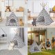Pet Teepee Tent Bed Sofa Nest Sleeping Place for Cats Dogs
