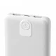 Ārējais akumulators Wozinsky Wpower WPBBK-3 10000 mAh 10W 2x USB-A, balts
