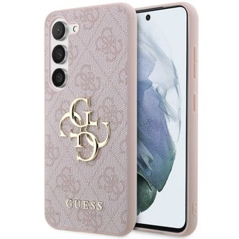 Guess 4G Big Metal Logo korpuss priekš Samsung Galaxy A35 - rozā krāsā | case for pink