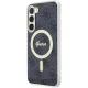 Samsung Galaxy S23 (SM-S911) Guess 4G MagSafe Case Cover (GUHMS23SH4STK), Black | Чехол Кейс Бампер...