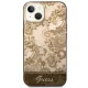 Чехол Guess для iPhone 14 Plus Porcelain Collection в цвете охра