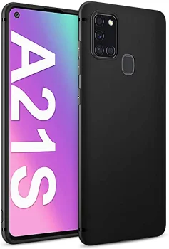 Матовый чехол Matt TPU для Samsung Galaxy A21s, черный