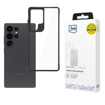 3mk Satin Armor Case+ vāciņš Samsung Galaxy S25 Ultra, Caurspīdīgs