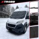 Зимний чехол Xtrobb на лобовое стекло от снега и льда для авто 200x100см