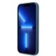 Apple iPhone 13 mini 5.4\'\' Guess 4G Triangle Logo Cardslot Case Cover, Blue