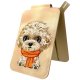 Nimmy New Big-Eye Cute Pets 2.0 Dog magnētiskais maciņš ar statīvu brūns