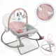 Детское кресло-качалка Nukido с вибрацией, Розовое | Kids Rocking Chair with...