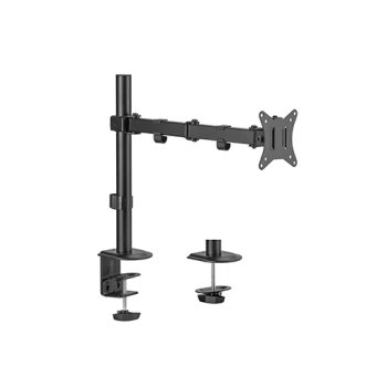Viena Monitora Galda Statīvs 17"-32" 9kg VESA Melns