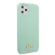 Чехол Guess Silicone Vintage Gold Logo для iPhone 11 Pro, зеленый