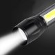 Lādējams taktiskais kabatas XPE+COB LED lukturis | Rechargeable Tactical Flashlight