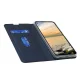 Google Pixel 5a 5G Magnetic PU Leather Phone Stand Card Slot Case Book Cover, Blue | Telefona Vāciņš Maciņš...