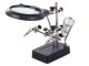 Helping Hand Magnifier with 5 LED Light and Soldering Iron Holder 2.5X 90mm