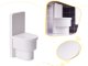 Liela Bērnu Spēļu MDF Koka Leļļu Māja ar Mēbelēm Piederumiem, 70cm | Play Dollhouse with Furniture