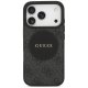 Guess iPhone 17 Pro чехол 4G Circle Classic Logo MagSafe, черный