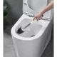 Силиконовая щетка для унитаза Ruhhy с подставкой и пинцетом,...