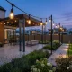 Outdoor LED String Lights 20m 20 Bulbs 9W Connectable