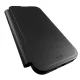 Puro iPhone 16 Pro Max Leather Wallet Case Book Mag MagSafe, Black