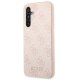 Samsung Galaxy A54 (SM-A546) Guess 4G Metal Gold Logo Case Cover, Pink | Telefona Maciņš Vāks Apvalks Bampers