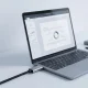 Tech-Protect UltraBoost USB-C uz HDMI 2.1 kabelis 200 cm 8K 60Hz - Pelēks