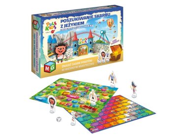 Galda Spēle "Dārgumu medības ar Ezi" 5+ MULTIGRA | Board Game "Treasure Hunt"