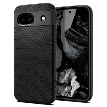 Чехол Spigen Liquid Air для Google Pixel 8A матовый черный