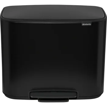 Мусорное ведро с педалью Brabantia Bo 36 л, черное