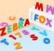 Educational English Learning Toy with Wooden Letters and Number Cards Jhtoy-238
