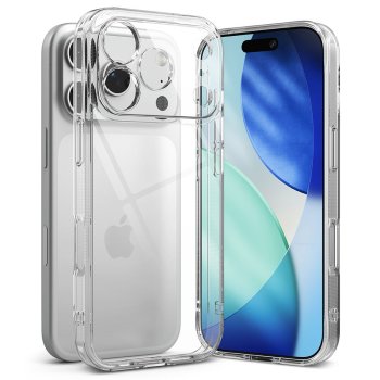Ringke Fusion vāciņš iPhone 17Pro Max - caurspīdīgs | Phone Case Cover Clear