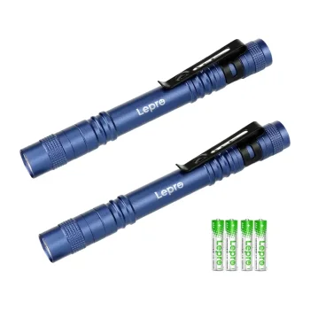 Kabatas lukturīši LEPRO 120023L-BU-2, 2 gab., zili