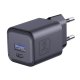 3mk Hyper Charger PD 33W GaN QC4+ PPS AFC FCP SCP 1A1C sienas lādētājs – melns