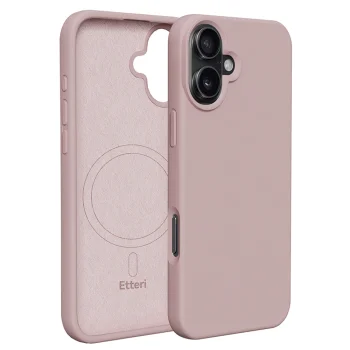 Etteri Silicone Mag vāciņš Apple iPhone 16 Plus 6.7" gaiši rozā
