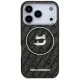 Karl Lagerfeld IML Choupette Head Logo MagSafe vāciņš iPhone 17 Pro - Melns | Phone Case Cover Black