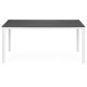 Garden Table for 6 People 156x78 cm Polywood MultiGarden, Grey White