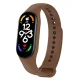 Ремешок Telcon для Xiaomi Mi Band 5 / Mi Band 6, коричневый